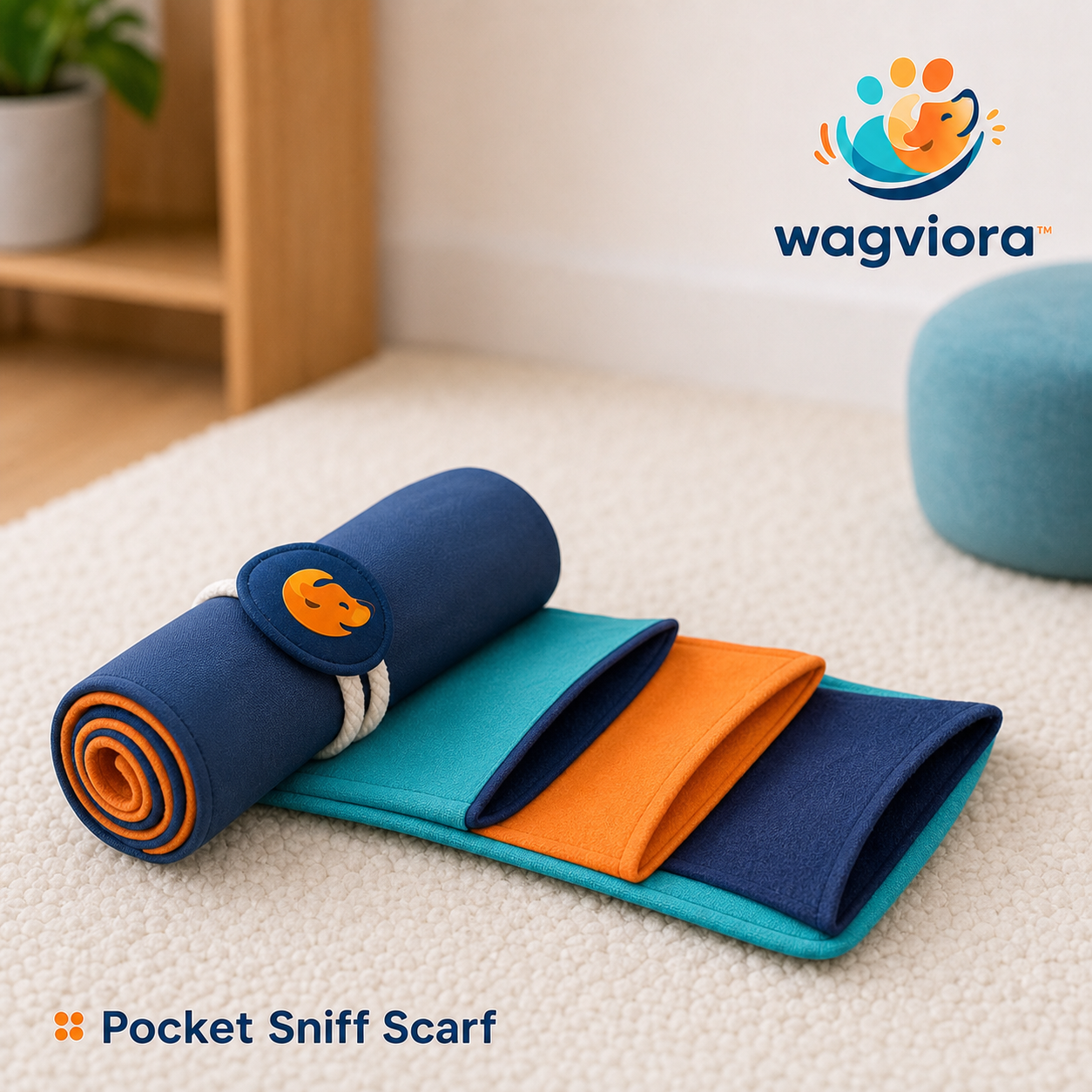 Wagviora™ Pocket Sniff Scarf