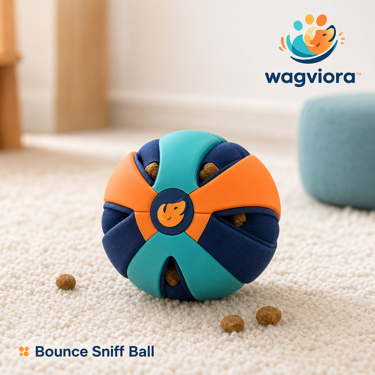 Wagviora™ Bounce Sniff Ball